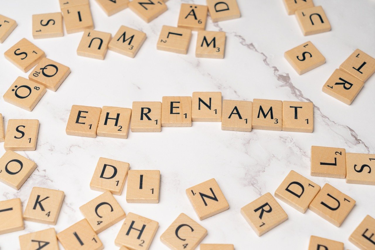 Ehrenamt-Buchstaben